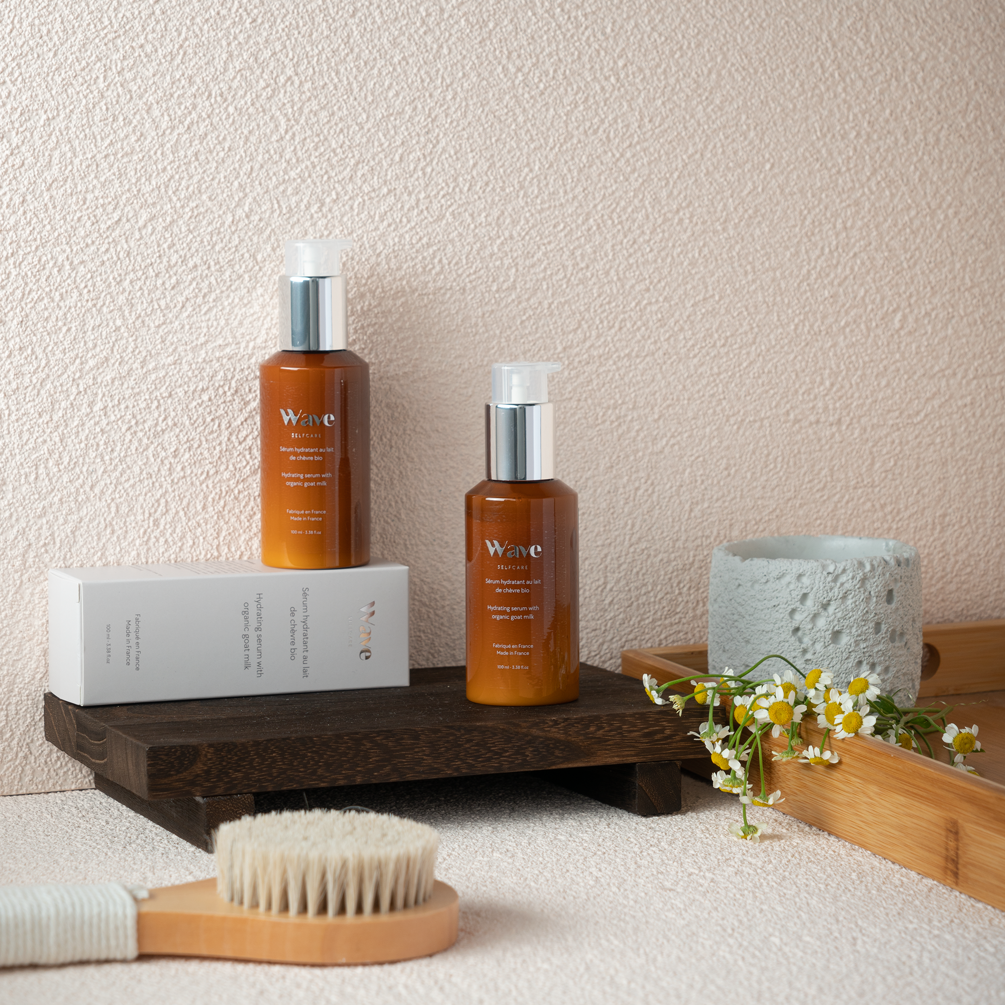 Sérum hydratant - Au lait de chèvre biologique Wave Selfcare